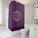 Search for purple and gold shower curtains Modern