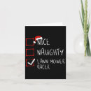 Search for nice list christmas cards Funny