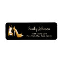Search for shoes return address labels Gold