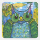 Search for mixed media stickers Owl