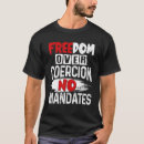 Search for no mandate tshirts Mandates