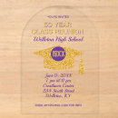 Search for 50th class reunion invitations High school reunion