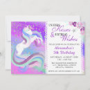 Search for silver unicorn invitations Fairytale
