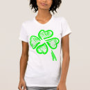 Search for four leaf clover tshirts Irish