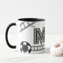 Search for movie reel mugs Black