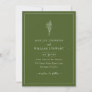 Search for moss green wedding invitations Chic