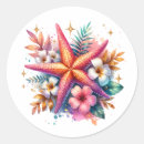 Search for starfish bridal shower stickers Watercolor
