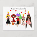 Search for cartoon valentines day cards Kawaii