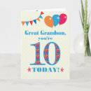Search for great grandson birthday cards Stars