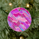 Search for magenta christmas tree decorations Pink