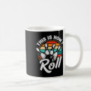 Search for bowling design mugs Bowling gutter ball