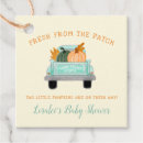 Search for baby shower for twins favour tags Watercolor