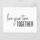 Search for togetherness postcards Black and white
