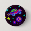 Search for retro rocket badges Sci fi