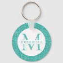 Search for aqua turquoise key rings Girly
