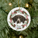 Search for german shorthaired pointer christmas tree decorations Pointers