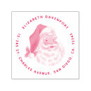 Search for santa rubber stamps Retro