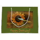 Search for yellow sunflowers gift bags Green