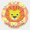 Search for lion face stickers Africa