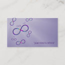 Search for infinity business cards Professional