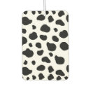 Search for cow car air fresheners Black and white cow