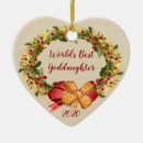 Search for goddaughter christmas tree decorations Best