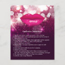 Search for lips flyers Salon