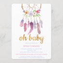 Search for boho dream catcher invitations Pastel