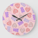 Search for teddy bear clocks Pink