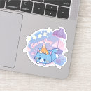 Search for sleepy cartoon stickers Kawaii
