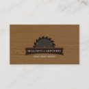 Search for saw blade business cards Carpenter