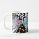 Search for patchwork pattern mugs Illustration