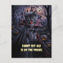 Search for funny vampire postcards Cat