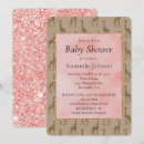 Search for pink and brown invitations Mother to be