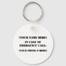 Search for emergencies key rings Emergency