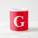 Search for large letter mugs Girly