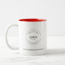 Search for red black white mugs Business