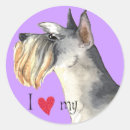 Search for miniature schnauzer stickers Terrier