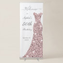 Search for rose gold banners Birthday
