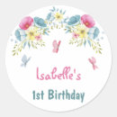 Search for butterfly birthday thank you stickers Garden