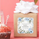 Search for blue large square stickers Stylish