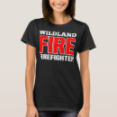 Search for wildland firefighter tshirts Fireman