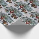 Search for father christmas wrap wrapping paper Illustration