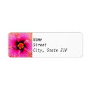 Search for pink hibiscus return address labels Flower