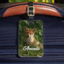 Search for fox luggage tags Woodland