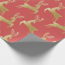 Search for nature christmas wrapping paper Reindeer