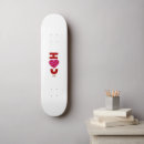 Search for romantic skateboards I love you