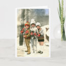 Search for vintage french christmas cards Children