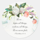 Search for 1 corinthians 13 13 verse stickers Love never fails