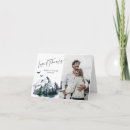 Search for watercolor landscape cards Dusty blue